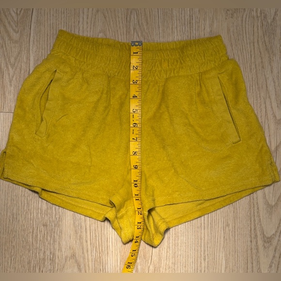 Offline by Aerie Summer Lights Terry Sports Bra Shorts SET Green Rush Size XS - Picture 7 of 9